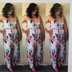 The pink rosa jumpsuit